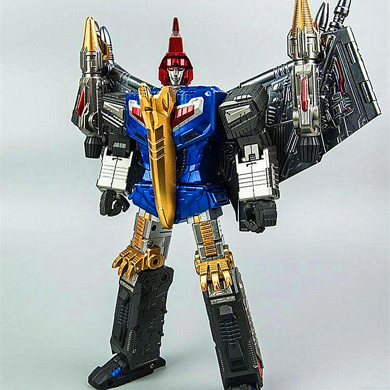 

Gigapower GP HQ-05R Gaudenter Swoop Blue Chrome Version Transformation Action Figure