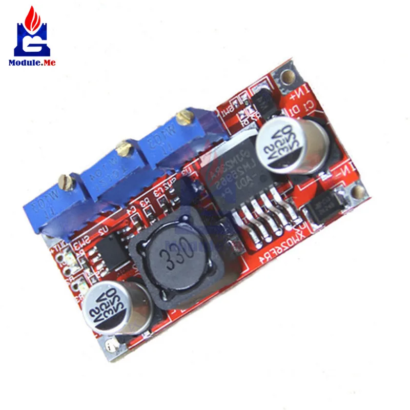 

LM2596 DC 5-35V to 1.25-30V Step-down Adjustable CC/CV Power Supply Module Lithium Battery Charger LED Driver Board Step down