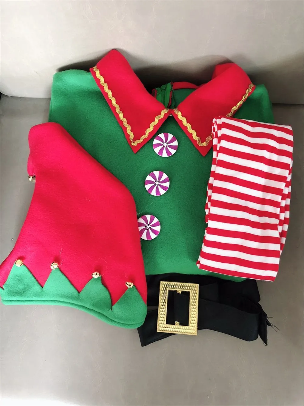 Cosplay&ware Women Men Boy Girl Christmas Santa Claus Costume Kids Family Green Elf Cosplay Costumes Carnival Party -Cosplayware Store HTB1GVSRXEvrK1RjSspcq6zzSXXaW.jpg