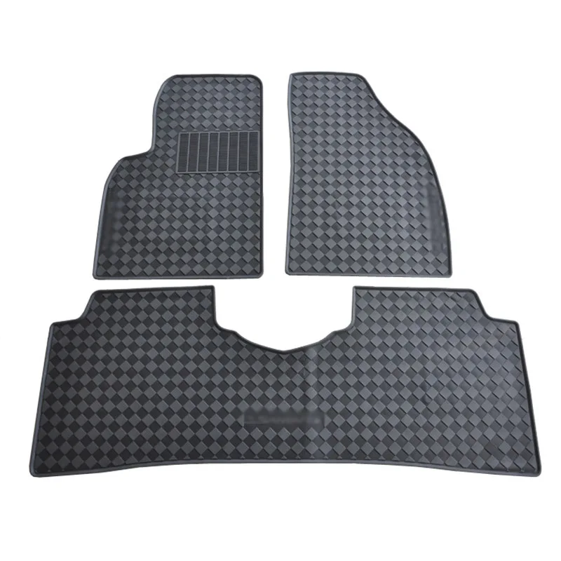 Высокое качество Полный комплект все погодные Тяжелых Черные резиновые коврики