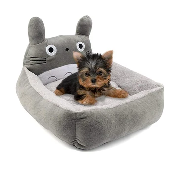 

Totoro Pet Warm Soft Dog Cat House Supply For Dog Cat Rabbit Bed Pet Sleep Bad For Dog And Cat Small Pet Dog Lounger
