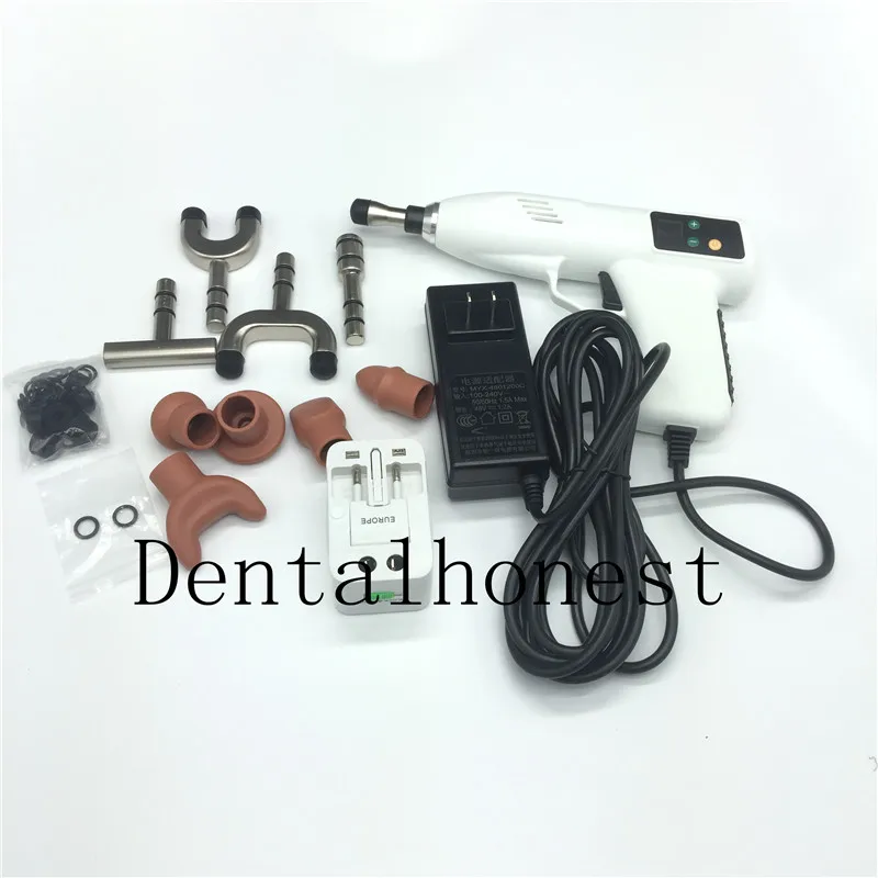 

2019 Chiropractic Adjusting Tool Correction Gun Spine therapy impulse device 4 Level 10 Heads 400N maximum