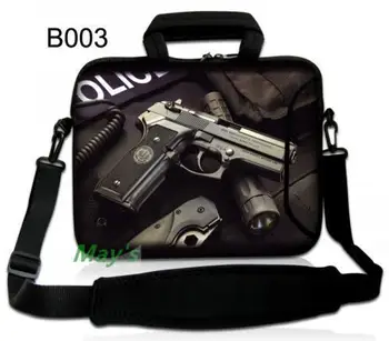

Gun Man's Laptop Shoulder Bag 7.7" 10.1" 11.6" 12.1 13.3 15.6 Computer Carry Bag Tablet Briefcase For 7 10 12 13 14 15 17 Inch