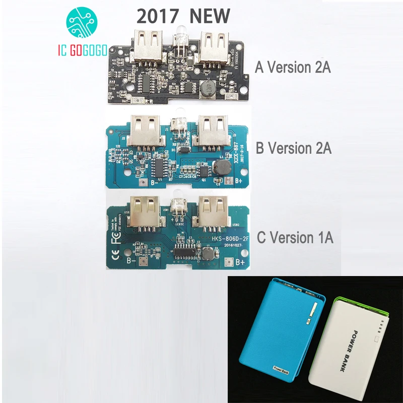 5v 2a 1a mobile power bank diy kits charger circuit board boost mobile customer service