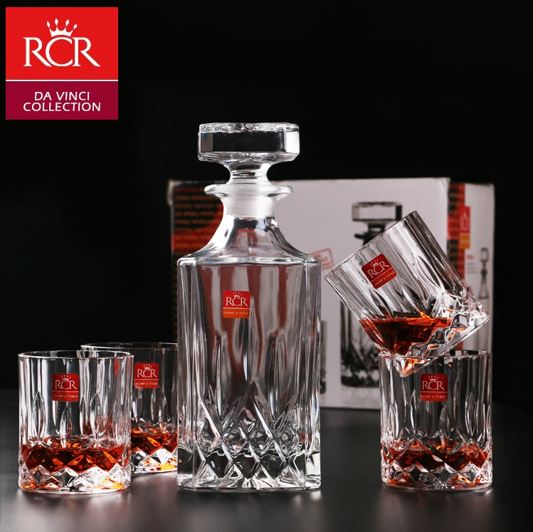 Italy imports RCR crystal whiskey glass whiskey glass cup Diamonds