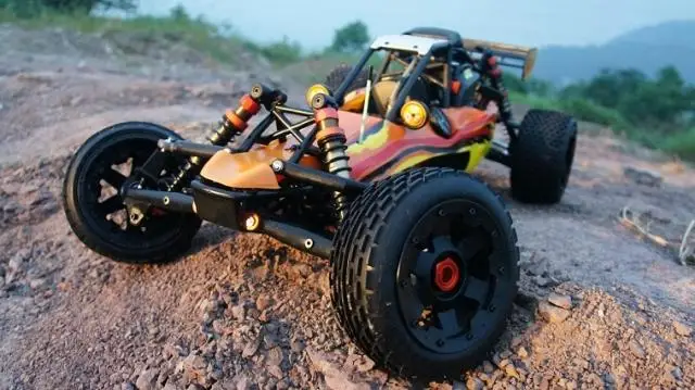

baja 26cc orange body cover+ GT3B radio set