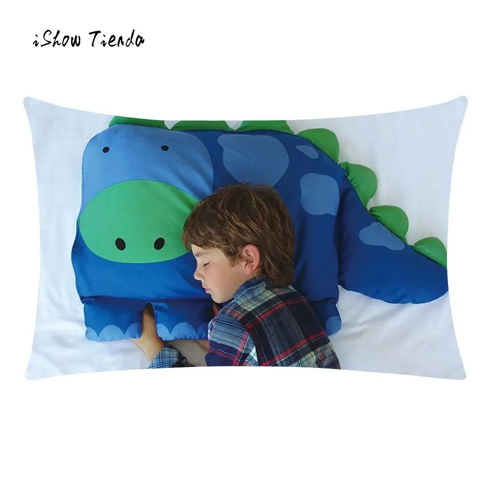 Hot Sale Cute Dinosaur Pillow Cover Kids Animal Pillowcase Boys Dylan