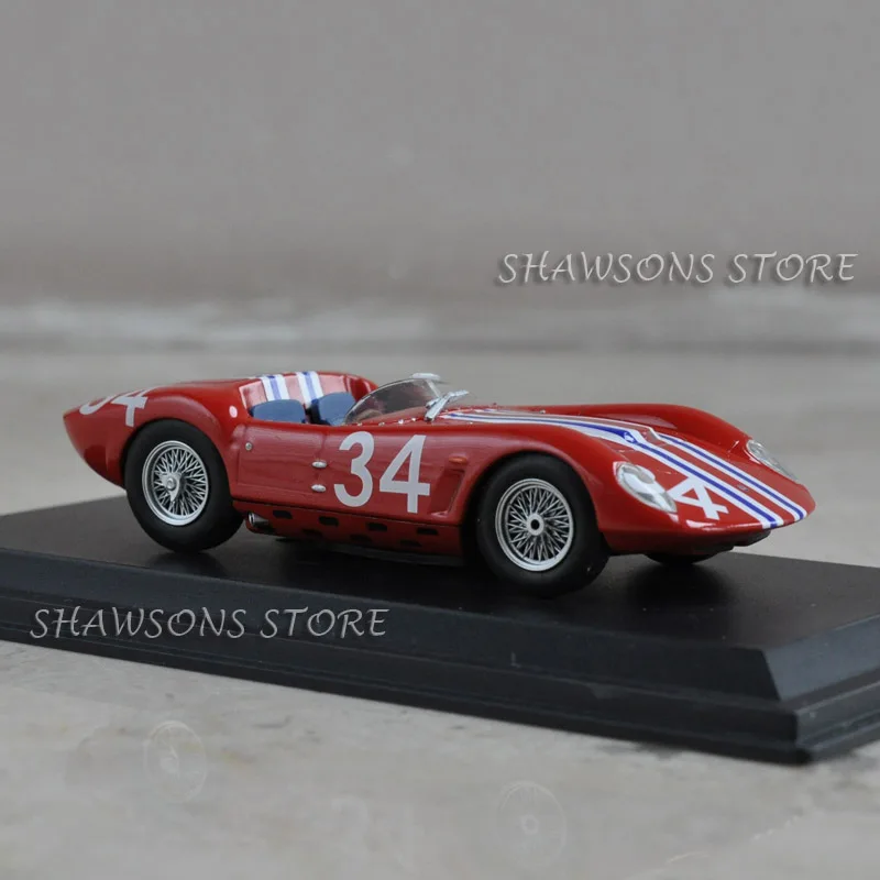 LEO модели игрушки 1:43 винтажный гоночный автомобиль Maserati Tipo 61 Drogo Реймс 1963 реплики коллекции
