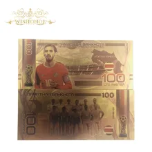 1 шт. дизайн для Российская банкнота 100 Roublse банкнота в 24k позолоченные поддельные деньги в качестве подарка