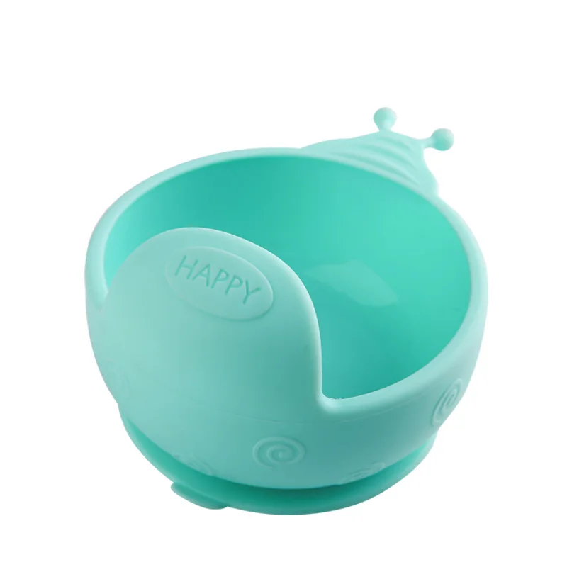 

100% Silicone Baby Bowl Feeding Food Plate Tray Dishes For Kid Infant Dinner Eating Dinnerware Children Toddler Suction Cup Bowl