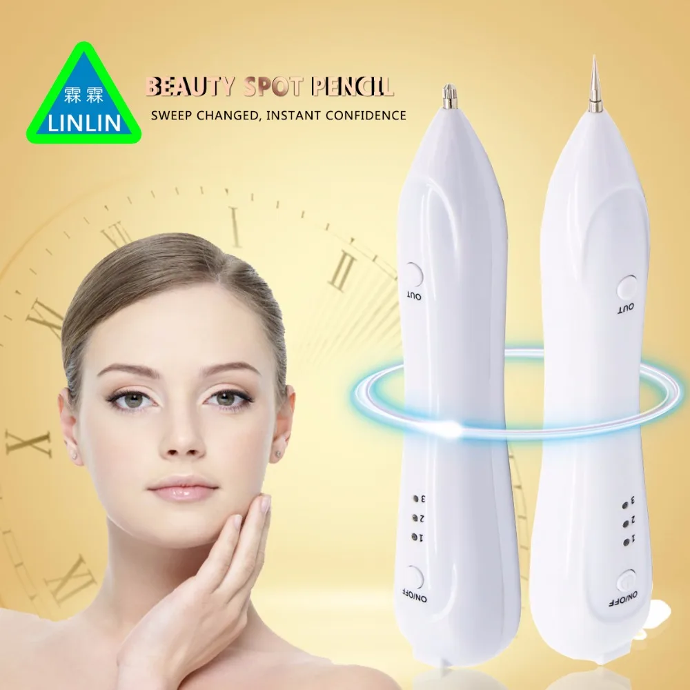 

LINLIN Laser Freckle Removal Machine Skin Mole Dark Spot Remover for Face Wart Tag Tattoo Remaval Pen Salon Home Beauty Care