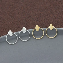 10 пар букле D'oreille круг с бесконечные серьги для женщин леди девушка аксессуары бижутерия из нержавеющей стали