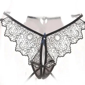 

Wire royal embroidery elegant lace panty t thong