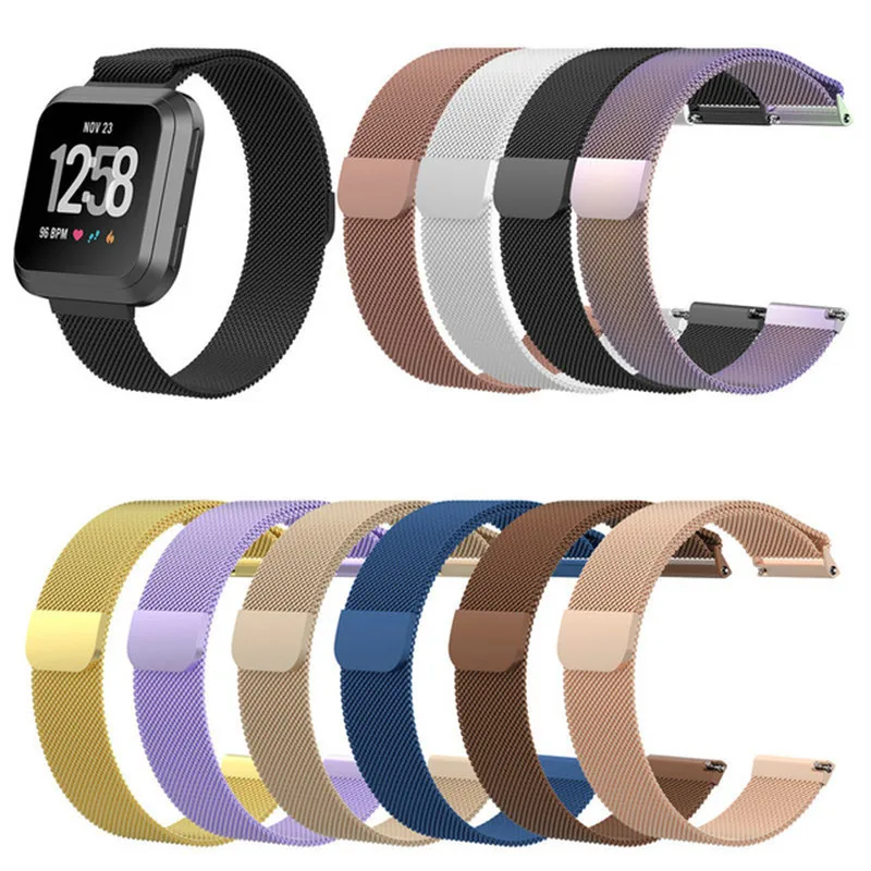 MLLSE-50Pcs-Milanese-Loop-Strap-Wrist-Band-Replacement-For-Fitbit-Versa-Stainless-Steel-Watch-Band-Magnetic.jpg_640x640