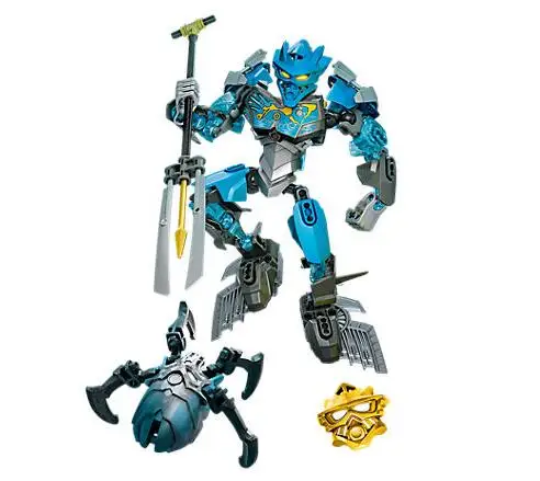 

Bevle BionicleMask of Light XSZ 707-3 Children's Gali-Master of Water Building Block Compatible With 70786 Toys
