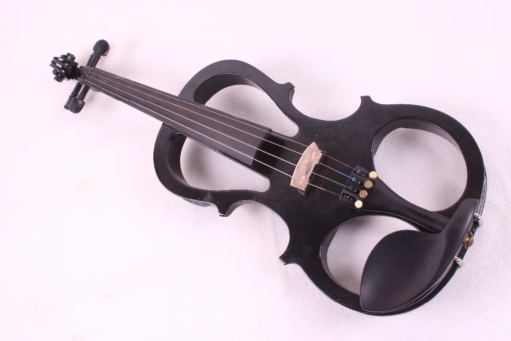 one black 4 -String 4/4 New Electric Acoustic Violin #5-2502# i can make any color | Спорт и развлечения