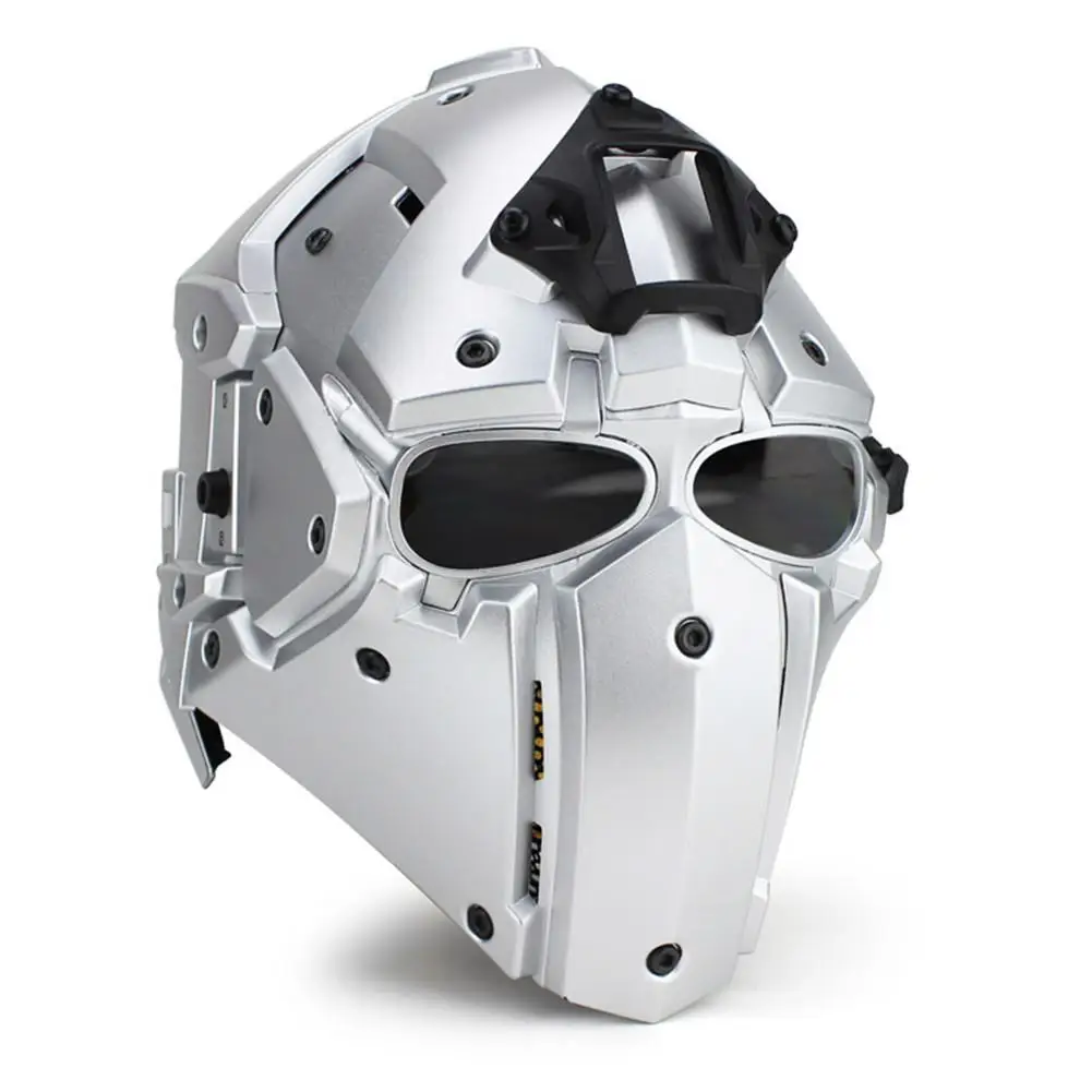 

Outdoor Sports Polymer Riding Helmet CS Game Helmet Full Facemask WoSport Helmet Cycling Equipment High Quality 4 Colors