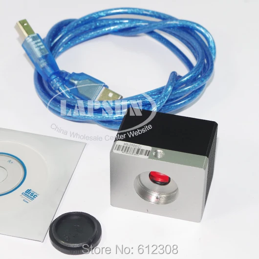 

5.0MP 30F/S HD Digital Industry Industrial C-mount Microscope Camera Magnifier USB Video for PCB PCBA SMD Repair USB-500C