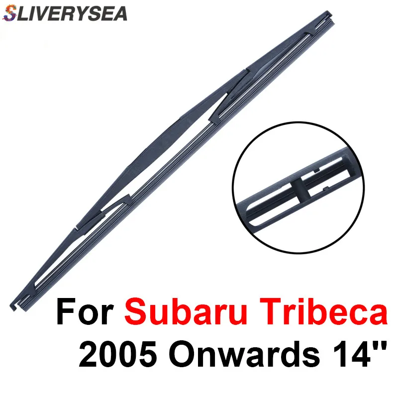 SLIVERYSEA Rear Wiper Blade No Arm For Subaru Tribeca 2005 Onwards 14