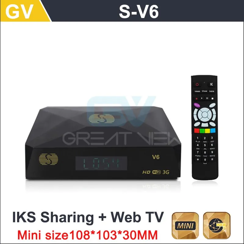 Для Русский s-v6 HD спутниковый ресивер V6 S Поддержка cccamd Newcamd веб-ТВ USB Wi-Fi 3G Biss ключ YouPorn