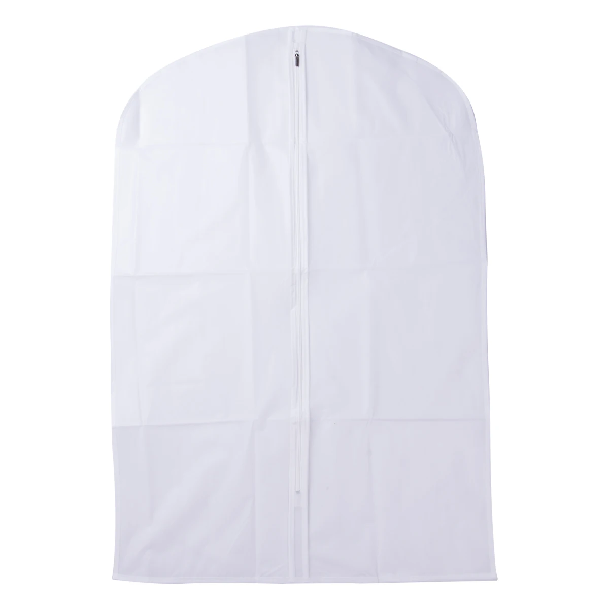 Пылезащитный чехол прозрачная одежда висячий костюм пальто - Цвет: Белый