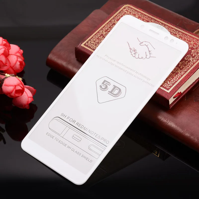 WHAY очки для Xiaomi Redmi Note 5 Pro закаленное стекло 5D Xiomi plus Защита экрана Note5 Mia1