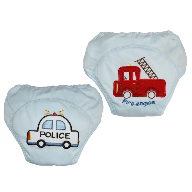 

Wholesale 8pcs/lot 4 Layers Baby Toilet Training Pants Boy Cloth Nappies Girl Underwears Briefs Infant Learning Diapers #005