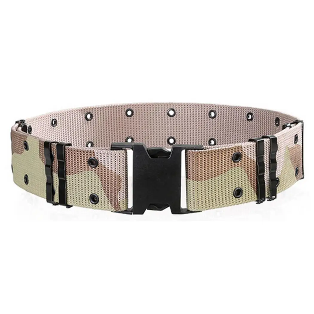 Army Tactical Belt Military Nylon Belts Men SWAT Training Belt Metal Automatic Buckle Style Quality Strap Hunting Accessories