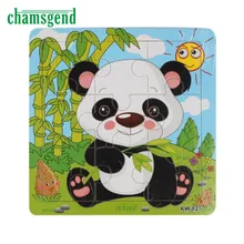High Quality Wooden Panda Jigsaw Toys For Kids Education And Learning Puzzles Toys Levert Dropship Aug11