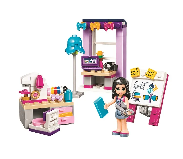 

10553 Bela Amis Serie de Emma Atelier Creatif Modele Kits de Construction Bloc Briques Compatible Avec LEPIN Amis 41115