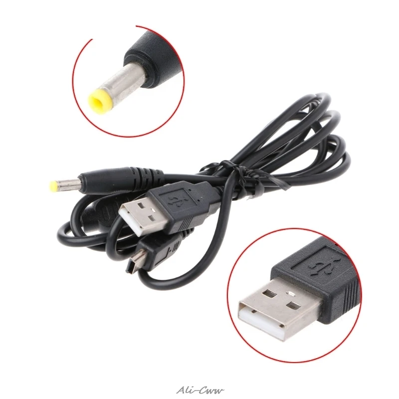 

2-In-1 Charging Charger Data Transmission USB 2.0 Cable For PSP 1000 2000 3000