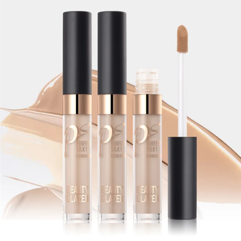 

Beauty Glazed Brand Face Makeup Concealer Liquid Foundation Contour Palette Waterproof Lasting Concealer Natural 2 Colors