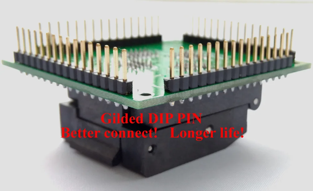 Tqfp64 lqfp64 qfp64 adaptador de soquete ic