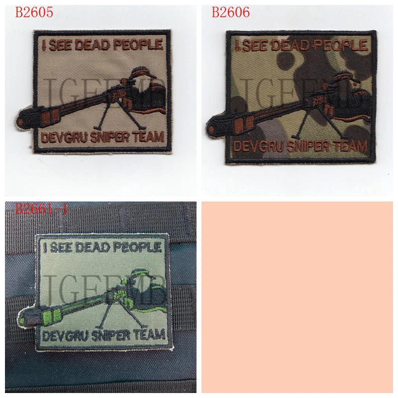 

Devgru sniper team Embroidery patch Badges