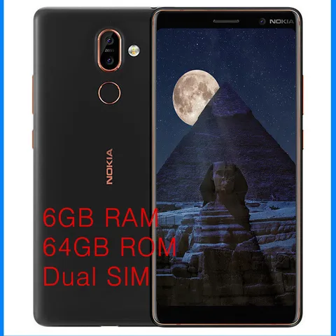 Nokia Plus Original Unlocked Android Mobile Phone Octa Core LTE 6 0   Dual 12MP WIFI GPS 6GB RAM 64GB ROM Dual SIM