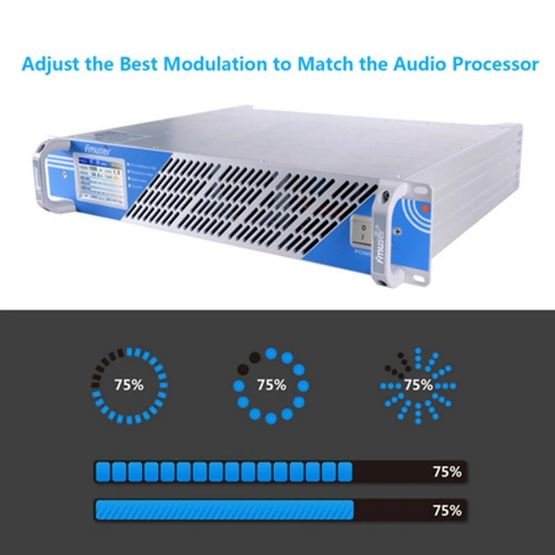 FMUSER FSN 350T 350 Вт 300 сенсорный экран PLL fm радио передатчик трансляции + 2 * DP100 дипольная