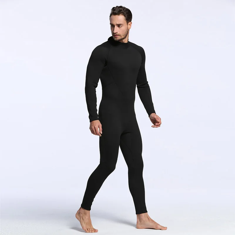 Men Spearfishing Wetsuit 2MM Neoprene SCR Superelastic Diving Suit