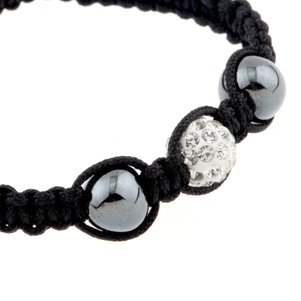 6pcs/lot 10 mm mixte livraison gratuite en verre blanc Hommes Cristal Shamballa Bracelet 6pcs/lot 10 mm mixte livraison gratuite en verre blanc Hommes Cristal Shamballa Bracelet
