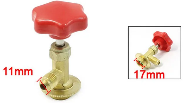 

Refrigeration 1/4" NPT Male Outlet Connection CT-339 R134 Can Tap Valve 2pcs