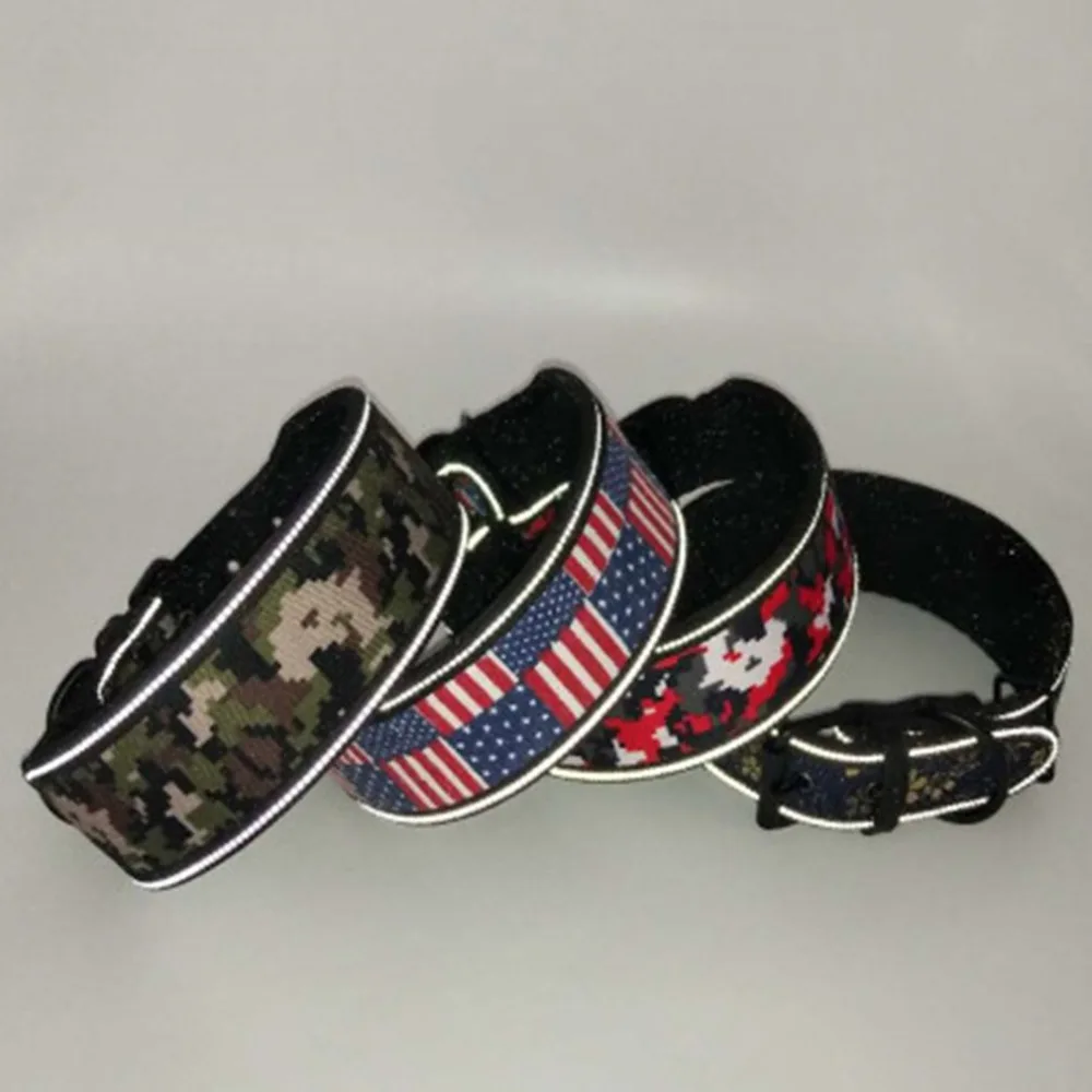 Pet Highlight Reflective Leash Collar Dog Training Outdoor Adjustable Pet Leash Pet Training Dog Collar Anti-lost Pets Collars