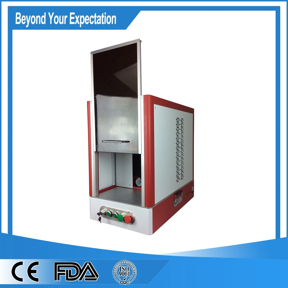High Grade Fiber 20W Plastic Laser Etching Machine for Machine Tool