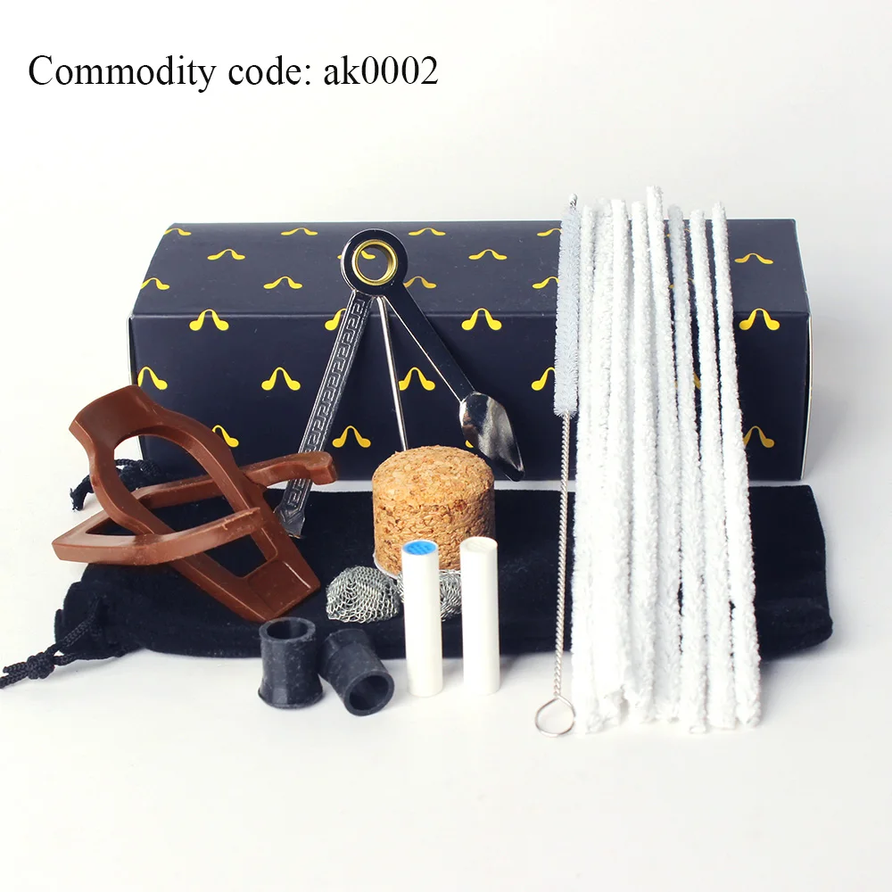 

MUXIANG Smoking Mixes Pipe Reamer/Cleaners Wooden Pipe Rack 9mmFilter Cheap Wood Pipes 10 Tools Smoking Blends ak0002