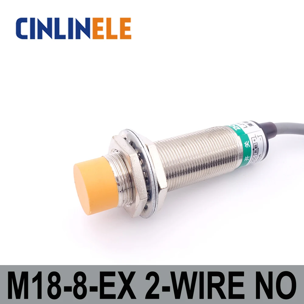 M18 LJ18A3-8-Z/EX 8mm 6V-36V induction DC 2 WIRE NO metal sensor inductive proximity switch Screen shield LJ8A3 | Обустройство дома