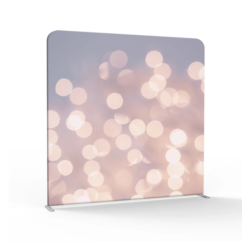 

Beautiful aluminium straight party 8ft pillow case backdrop stand