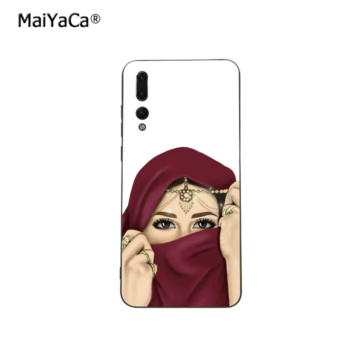 muslim islamic girls phone case for Huawei P20 P30 Pro P10 plus P9 Mate 10 lite 20 pro Honor view 10 Y7 prime Y9 Enjoy9 - Цвет: B6194