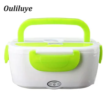 

Portable Lunch Box Heated Food Container 220V Electric Heating Warmer Food Container For Home Office Use Heating Bento Boxes