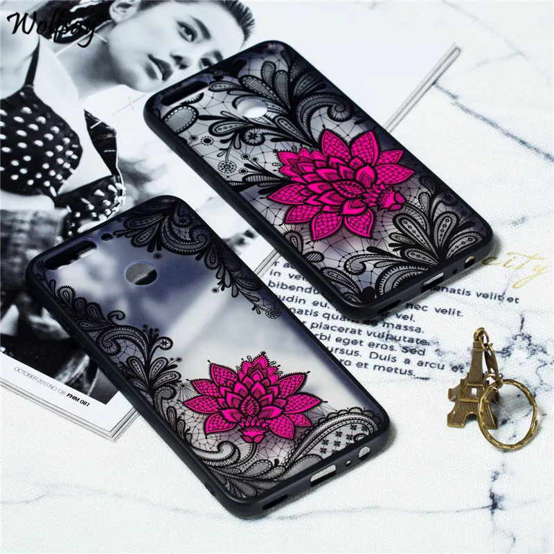 

Sexy Flower Case Huawei Honor 8 Pro Case Retro Lace Pattern Phone Case Huawei Honor 8 Pro Hard Cover Huawei Honor 8 Pro Fundas