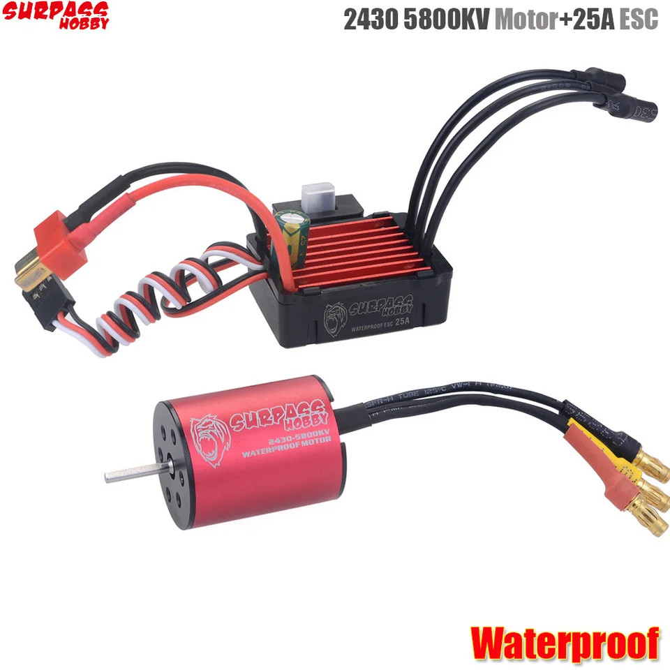 Jual Upgrade Combo Surpass Hobby 25A ESC 2030 7200KV Brushless Motor | Indonesia