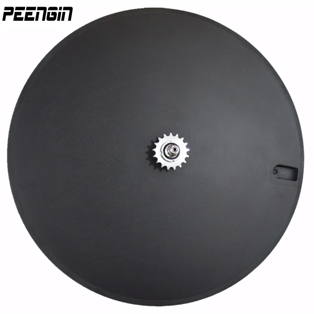 Super Fast Carbon Disc Wheel Bike Clincher Track 700c 23mm Tubular