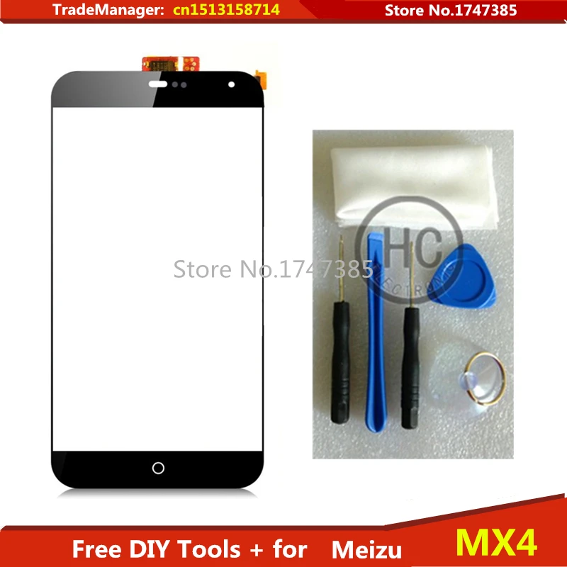 Free DIY Tools Original Touch Screen For Meizu MX3 M055 MX065 Glass sensor for Meizu mx3
